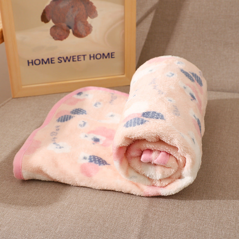 Free Monthly Gift - Super Soft Cartoon Cat Dog Blanket