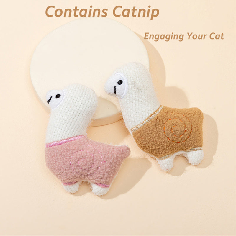 Free Monthly Gift - Cartoon Animal Shaped Catnip Cat Toy